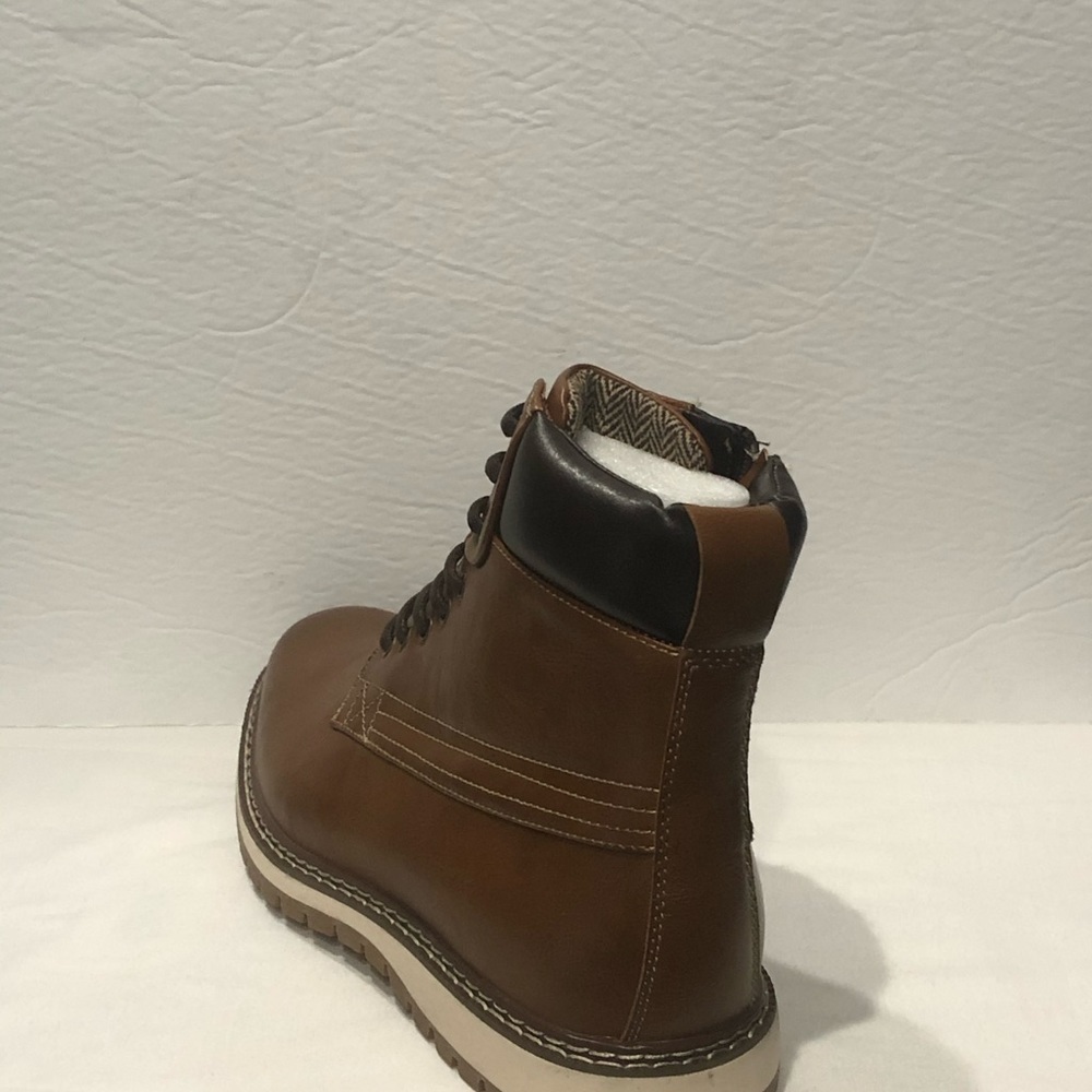 COPY - Jaxson boot Chelsea side zipper brown round toe - Picture 3 of 5